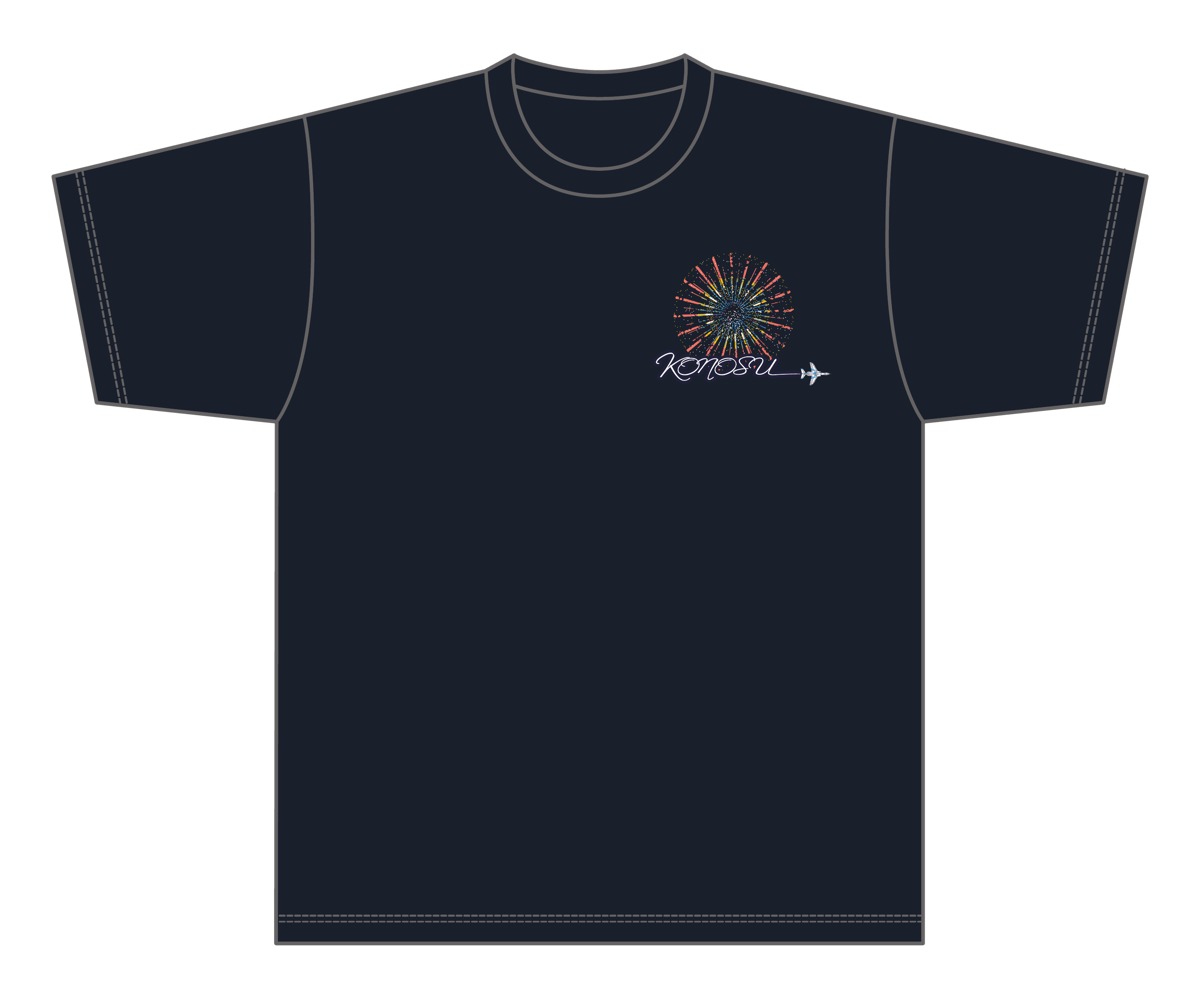 ブルーインパルス×こうのす花火大会 コラボTシャツ